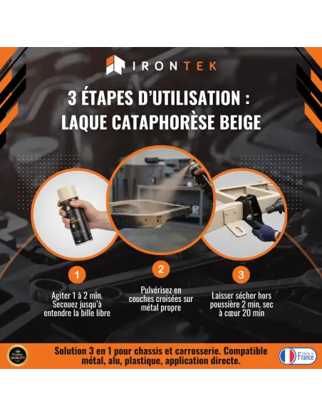 IT193 - LAQUE CATAPHORÈSE - BEIGE