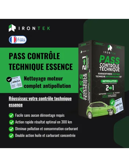 IT206 - PASS CONTRÔLE TECHNIQUE ESSENCE