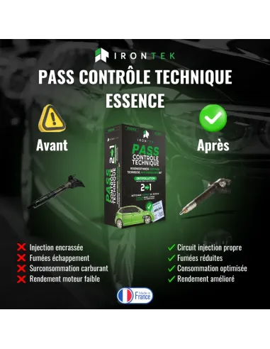 IT206 - PASS CONTRÔLE TECHNIQUE ESSENCE