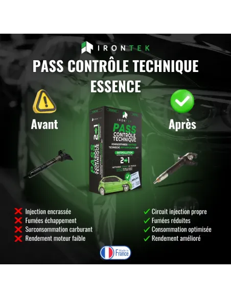 IT206 - PASS CONTRÔLE TECHNIQUE ESSENCE