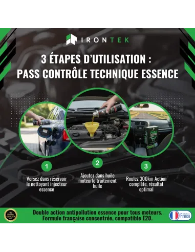 IT206 - PASS CONTRÔLE TECHNIQUE ESSENCE