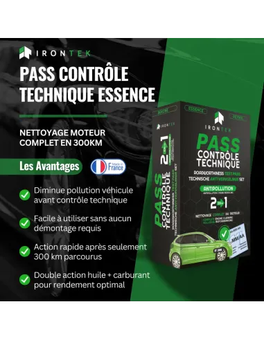 IT206 - PASS CONTRÔLE TECHNIQUE ESSENCE