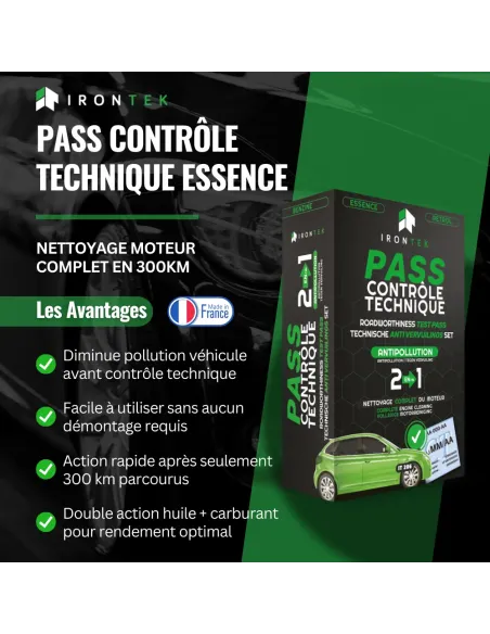 IT206 - PASS CONTRÔLE TECHNIQUE ESSENCE