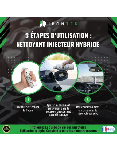 IT327 - NETTOYANT INJECTEUR HYBRIDE - 300ML