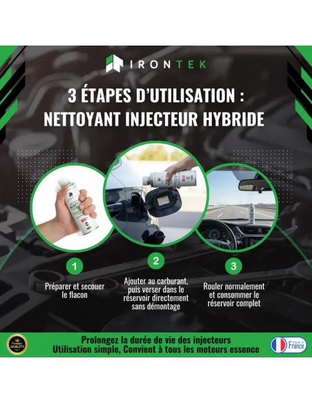 IT327 - NETTOYANT INJECTEUR HYBRIDE - 300ML