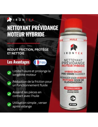 IT328 - NETTOYANT PREVIDANGE MOTEUR HYBRIDE
