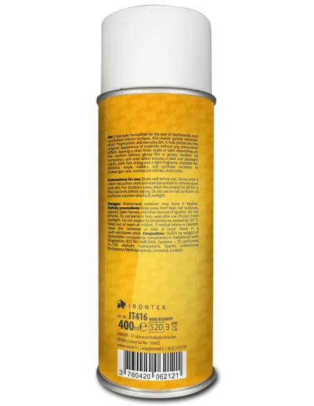 NETTOYANT TABLEAU DE BORD