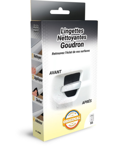 RP3005 - LINGETTES NETTOYANTES GOUDRON