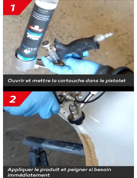 IT121 - MASTIC PULVÉRISABLE - GRIS