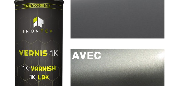 Vernis 1K IRONTEK IT132 – Protection brillante, facile et rapide pour toutes vos peintures