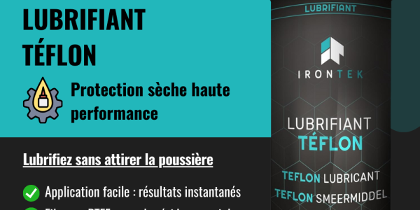 IT155 – Le lubrifiant Téflon haute performance pour vos mécanismes