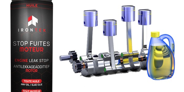Stop Fuite Moteur IRONTEK IT211 – La solution efficace contre les fuites et suintements d’huile