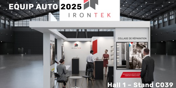 IRONTEK sera présent au salon EQUIP AUTO 2025 – Hall 1, Stand C039