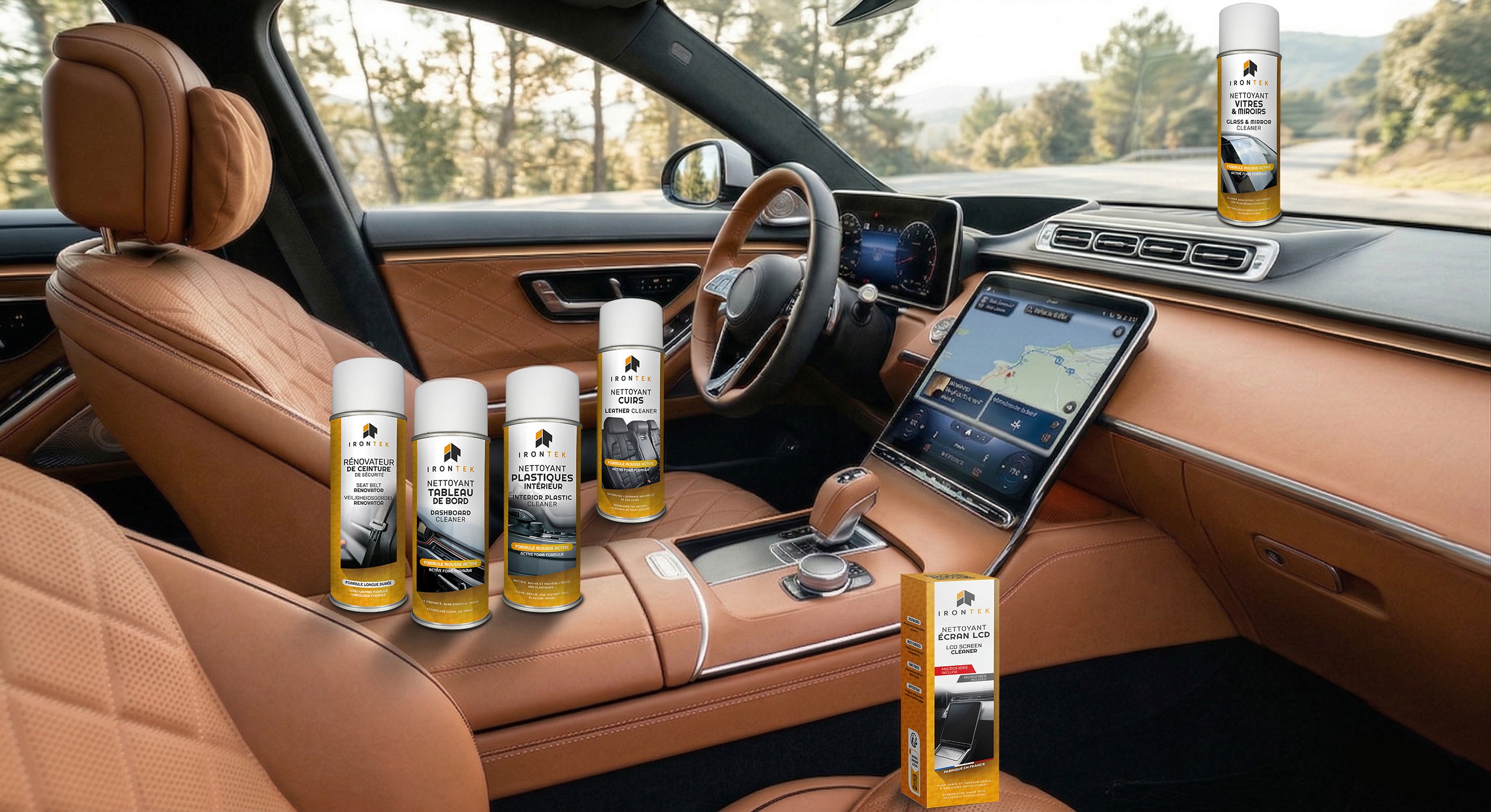 Nouvelle gamme entretien intérieur voiture : enfin des produits pensés pour chaque surface