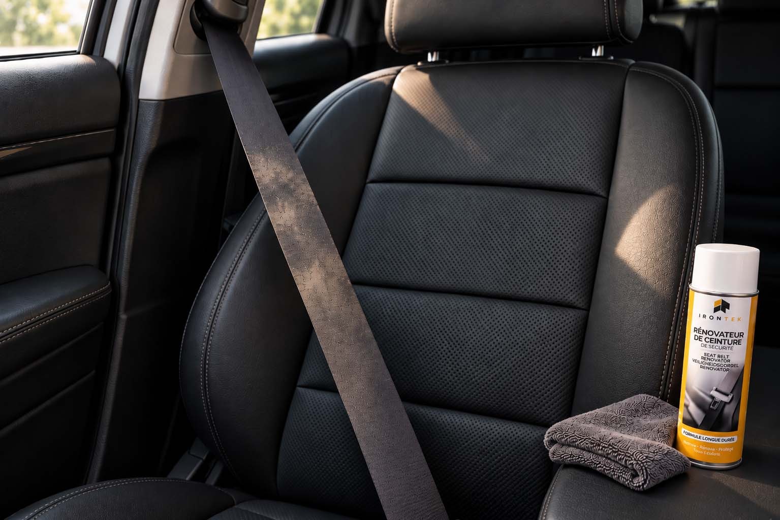 Comment nettoyer une ceinture de sécurité de voiture sans l’abîmer ?